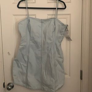 Zara brand new denim dress